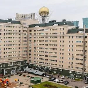 25 вид на байтерек для 1-4 человек с кроватью и раскладным диваном Астана